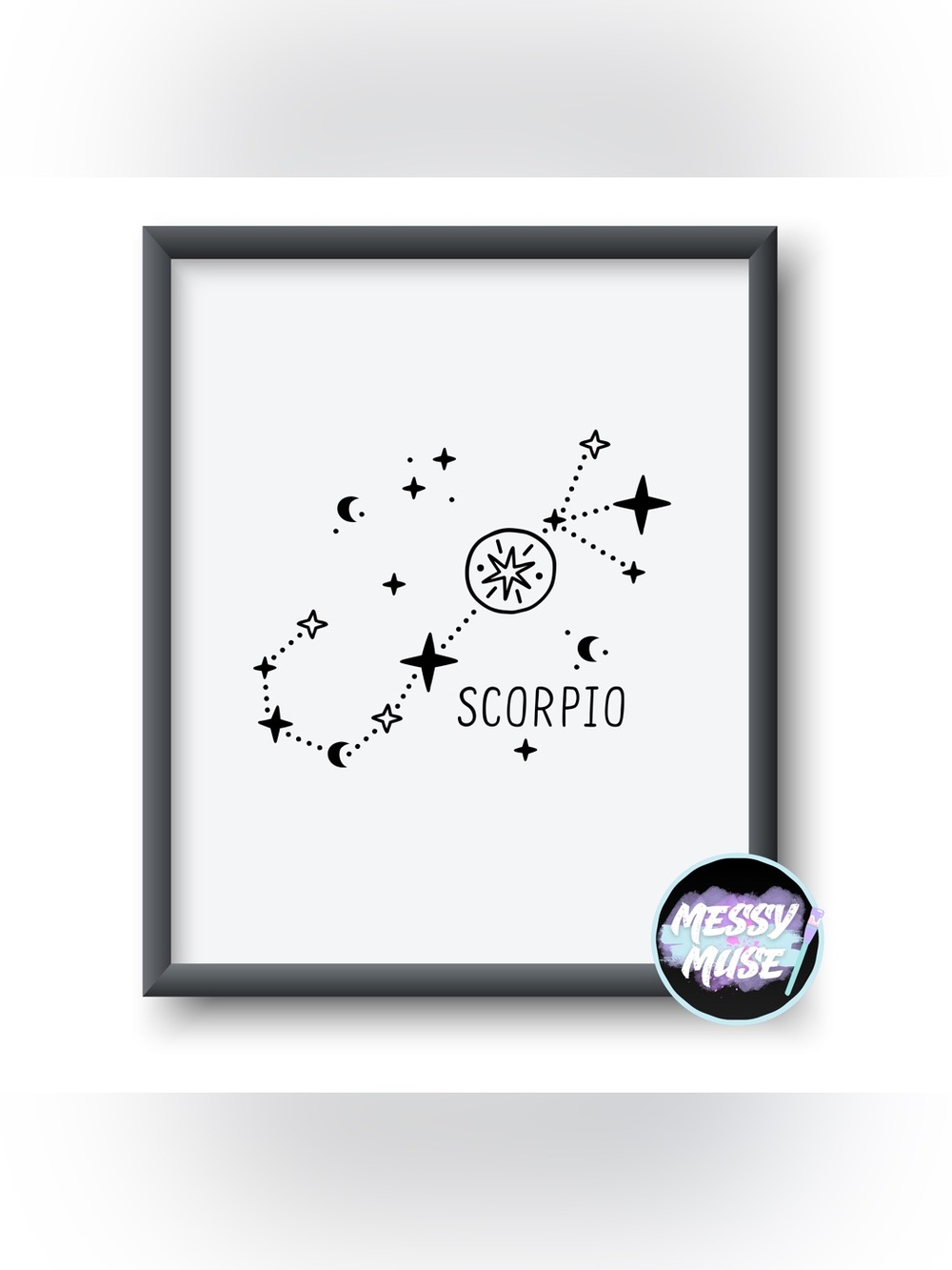 8.5x11 Wall Art Print | Handmade Home Decor | Ready to Frame Art Print